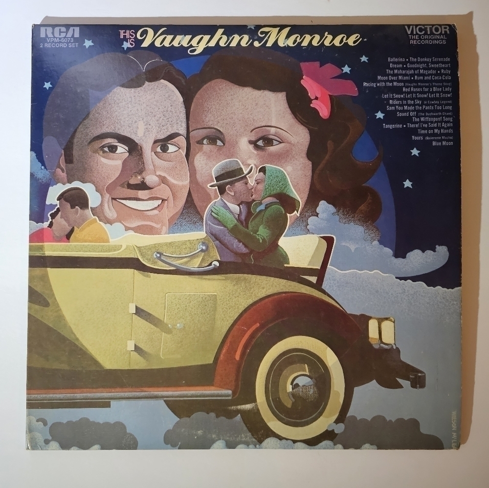 Vintage Vinyl - Vaughn Monroe - 1972 - 2 Vinyls